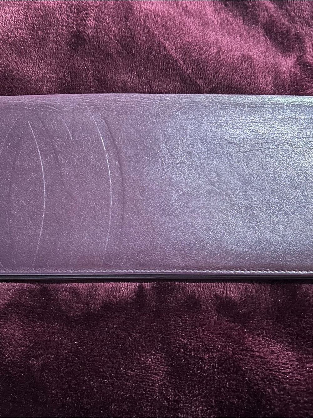 Vintage 1980s Cartier Leather Long Wallet